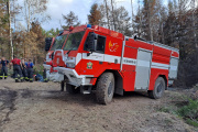 Poděkování hasičům, kteří se podílejí na pomoci při likvidaci požáru v NP České Švýcarsko