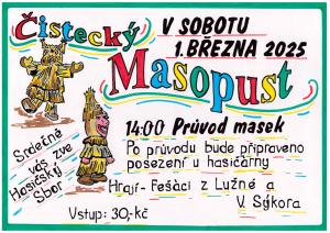 plakát Masopust ke stažení